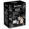 Bullfrog - Kit Beard Heroes, Agnostico Balsamo Multifunzione Originale 100ml, Pasta Esfoliante Lavabarba 100ml, Oliocento 50ml, Fluido Detergente Delicato 250ml