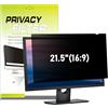 LAMA Filtro Privacy per Computer da 21,5 Pollici per Filtri Privacy per Monitor da 21,5 Pollici (LxA:476mm*268mm),Pellicola Proteggi Schermo Antiriflesso Antiriflesso per Blocco Della Luce Blu (16:9)