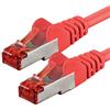 1aTTack.de 1x 20 m - Cavo Patch di Rete Cat 6 Cat6 RJ45 SFTP - Rosso