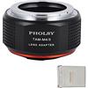 PHOLSY Adattatore Manuale Compatibile con Obiettivo Adaptall-2 su M4/3