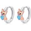 YueYuan Frog/Fox/Corgi/Butterfly Earrings for Women 925 Sterling Silver Animal Jewellery Christmas Birthday Mother's Day Anniversary Jewellery Gift for Mother Wife Daughter Sister