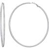 FOCALOOK Orecchini Donna a Cerchio Grande in Acciaio Inossidabile Orecchini a Cerchio 100mm Orecchini Cerchio Donna Acciaio Inossidabile Orecchini Cerchio Grande Donna