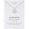LUUK LIFESTYLE Stainless steel necklace with cute pendants, Angel Wings|Whale|Baguette|Pinecone|Bunny|Honeybee|Duck|Flower, Gifts for Women, 50cm adjustable chain, Silver|Gold|Rose Gold