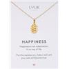 LUUK LIFESTYLE Stainless steel necklace with cute pendants, Angel Wings|Whale|Baguette|Pinecone|Bunny|Honeybee|Duck|Flower, Gifts for Women, 50cm adjustable chain, Silver|Gold|Rose Gold