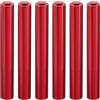 PATIKIL 6pz Distanziali Alluminio M3 Distanziali Metallici M3 Alluminio 3mm ID x 6mm OD x 45mm L Distanziali Filettati per Viti Standoff Rotondi per Auto Rc Droni Schede Madri Rosso
