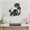 Wallity Hanah Home Elegante accessorio decorativo da parete in metallo, 53 x 57 cm, 100% metallo, spessore 1,5 mm, peso leggero (0,98 kg), perfetto per la decorazione moderna della casa