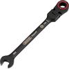 Draper Expert 03914 - Chiave combinata a cricchetto con testa flessibile metrica HI-TORQ, 8 mm, colore: nero