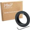 MaD Cameras Anello adattatore T2 da telescopio a M42 per fotocamera e chiave T2-M42