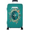 Morbuy Copri Valigia, Coprivaligia Elastico con Tasche per Valigia 18-32 Pollici, Cover Proteggi Valigia Lavabile per Bagagli da Viaggio