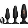 Cocoho Plug Anale-Dilatatore Donna Uomo Sex Toys Vibratore Anale con Telecomando 10 Modalità Sexytoysys Donna Coppia 3 Pezzi Plug Anali Dilatatore Ano per Uomo Plug Analesex Toys Sessuali per Donne Uomini