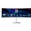 Philips Monitor Led 49'' Philips 49B2U5900C Curvo Quad HD 5120x1440/4ms/Classe F/Argento [49B2U5900C/00]