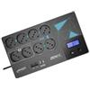 INFOSEC Gruppo di continuita' Infosec 1000VA 600W con AVR Nero [ICUZENX1000M]