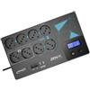 INFOSEC Gruppo di continuita' Infosec 600VA 360W con AVR Nero [ICUZENX600M]
