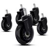 Trust Set di ruote Trust GXT702 per sedia Nero 5pz [25804]