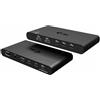 I-tec Docking station I-tec KVM 100W USB 3.2 tipo-C Nero [C31KVMHDMIDOCKPD]