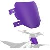 Runfarr Porta Targa Moto, Tabella Portanumero Moto,Tabella Numero Anteriore Targa Moto per Surron Light Bee/Talaria Sting/X160 X260/Eride Pro S SS SR Ebike Minibikes Viola