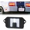 BHZNGD 1 pezzo di luce targa, 18 luci targa a LED SMD compatibili con Ford Mustang GT 2005-2009