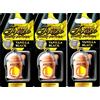 AREON Fresco Deodorante Auto Vaniglia Nera Dolce da Appendere Specchietto Pendente Boccetta Legami 3D (Set x 3)