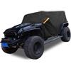 A ABSOPRO SUV Auto Copertura Cab Copertura Adatto per Jeep Wrangler JK JL Durotop 2 Porta Nero Sostituzione dell'articolo