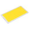 GOTOTOP Luci della mappa della cupola del pannello, 12V 70W 7000lm Lampada della striscia del LED della luce del pannello della PANNOCCHIA per la mappa della cupola interna dell'automobile Cargo(bianco caldo)