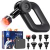 Bob and Brad D6 Ultra Pistola Massaggio Muscolare - Testa Calore Luce Rossa