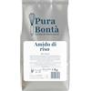 Pura Bontà PURA BONTÁ Amido di Riso Purissimo in Polvere 1kg | Perfetto per Cucina e Bagnetto per Neonato | Addensante Naturale per Dolci, Gelato e Creme | Lenitivo per Pelle Sensibile. Confezionato in Italia
