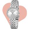CIVO Orologio da Polso Donna Argento: Orologi con Diamanti Moda Analogico Quarzo - Orologio con Bracciale in Acciaio Inossidabile Impermeabile Regalo Donne