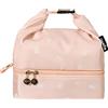Ayicheyl Borsa Termica Porta Pranzo Piccolo, Borsa Frigo Piccola Lunch Bag Donna, Portatile Borsetta Termica Piccola per Lavoro, Scuola, Picnic, Spiaggia (Rosa due strato)