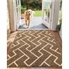 Biscpro Zerbino Ingresso Interno,80x120cm Zerbino Tappeto Ingresso Casa per porta interna o zerbino Esterno, Patio,Veranda,Soglia o portico,Ufficio