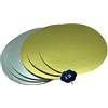 KITCHENDREAM your castle Cake Board, set di basi per torte in oro e argento in cartone, spessore 3 mm, in varie quantità per servire, trasportare e impilare torte e crostate