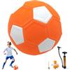 CLIUNT Pallone da Calcio Curvo, Curve Ball Football in Gomma, Calcio Curven Ball, Swerve Ball Da Calcio, Adatto per Regali E Partite Di Calcios per Bambini
