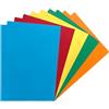 Janrax Confezione da 100 fogli di carta A4 colori primari assortiti, 75 g/m²