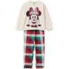 United Colors of Benetton Pig(Maglia+Pant) 3P050P09N Set di Pigiama, Bianco, XXS Bambina