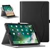 Fintie Custodia per iPad Air (3a generazione) 10,5 2019 / iPad Pro 10,5 2017 - [protezione angolare] Custodia protettiva girevole a 360 gradi con tasca, portapenne, auto sleep/wake, nero