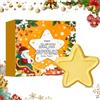 MagiSel Natale Bombe da Bagno di Kids, Bombe da Bagno in Schiuma Organica Naturale, Palline Di Sale Da Bagno Bubble Balls, Oli Essenziali Aromaterapia per Relax e Benessere, Adatto Donna Bambini(100g)