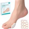 Promifun Foam Bunion Pads to Wear with Shoes - 45 ct Bunion Cushion - Moleskin Protect Feet for Men and Women - Stick Center (Multi-Size)