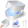 Auirshiky Laser per Funghi Unghie, Nail Fungo Laser Dispositivo Laser, Dispositivo Laser dei Funghi Unghie Indolore con Display a Tempo, Dispositivo laser per funghi del chiodo aggiornato,Luce Infrarossa e Blu