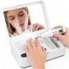 Rkdely Aspirapolvere per Unghie con 16Pcs Manicure e Pedicure, Aspiratore Unghie Professionale Fresa per Unghie, Manicure Elettrico e Pedicure Regalo per Ragazze Donne Mamma