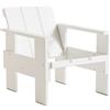 Hay - Poltrona lounge Crate - Bianco - Legno di pino massello - Designer Gerrit Rietveld