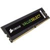 Corsair ValueSelect 8GB, DDR4, 2400MHz modulo di CMV8GX4M1A2400C16