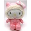 Sanrio Peluche invernale originale Sanrio Hello Kitty - design tuta da neve trapunta...