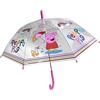 Chanos Peppa Pig - Ombrello per bambini, trasparente, S