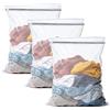 DYSWTUE 3 Pezzi Retina per Lavatrice, 60 x 50CM Grandi e Resistenti, Sacchetti da Viaggio in Rete con Cerniere, Riutilizzabili, per Capi Delicati, Biancheria Intima, Maglieria