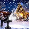 Proiettore Natalizio LED Per Esterno – Fiocchi Di Neve, Impermeabile IP65, Regolabile