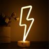 T-Tex Srl Lampada Neon LED colorata, Lampada Effetto Neon,luce d'atmosfera, luce per decorazione casa, alimentazione USB o batteria, luce neon decorativa (FLASH)