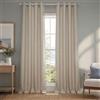 HPD Half Price Drapes Tende in lino con occhielli, lunghe 305 cm, tende oscuranti per camera da letto e soggiorno (1 pannello), 127 x 120 cm, marrone chiaro di paglia