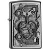 Zippo 2,005.032 Steampunk, a Forma di Cuore, Collezione Primavera 2016, Finitura Satinata