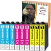Starlet24 9x Cartucce Colore Compatibili con 604XL Multipack