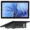 HEIGAOLAPC Computer Mini PC Mini Desktop PC Win 11 N5095, 8GB RAM, 128GB eMMC, Touchscreen PC-mini da 11,6 Pollici, 4K Doppia Uscita Display HDMI 2,0 Type-C3.1, WiFi5.0, BT5,0, Doppio RS232
