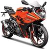 Maisto KTM RC 390 - Modellino da collezione in pressofusione, incredibilmente dettagliato, scala 1:18, arancione
